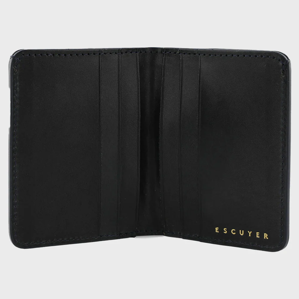 Escuyer Slim Wallet in Marine/Navy - Image 3