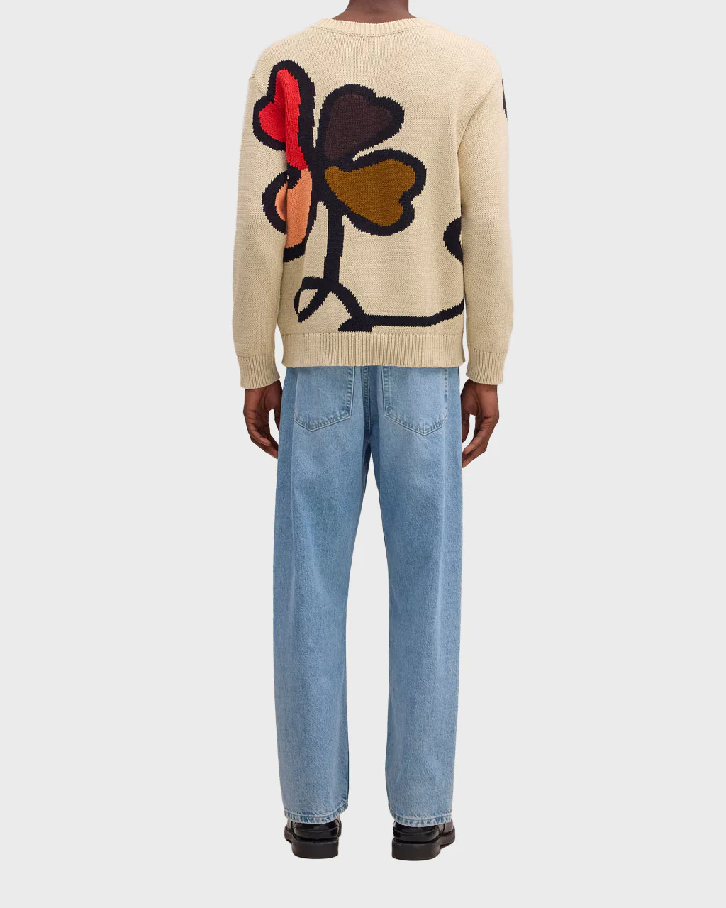 NN07 Todd Instaria Jumper in Ecru - Image 4