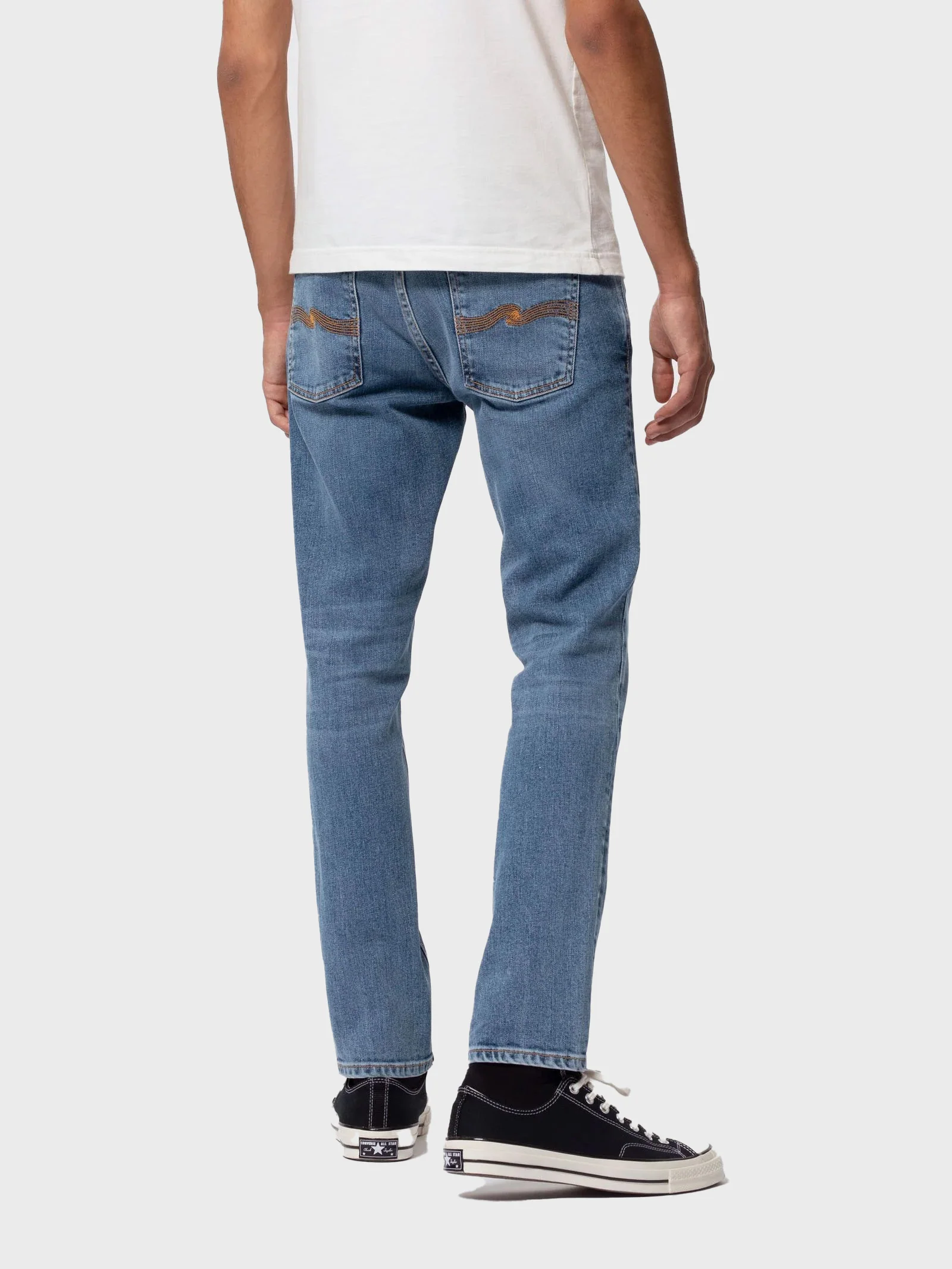 Nudie Jeans Lean Dean Lost Orange - Image 3