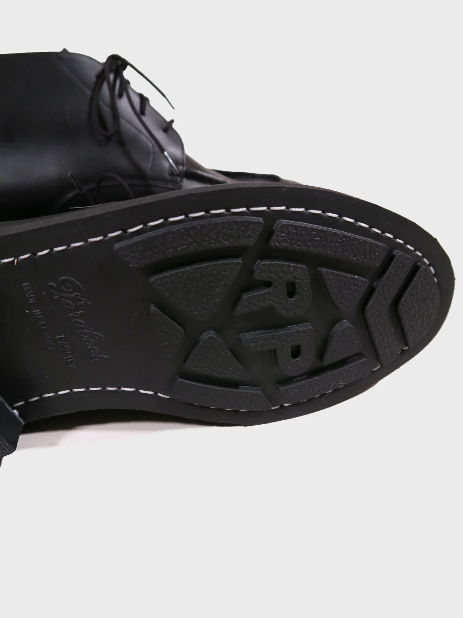 Paraboot Chambord Boot in Lisse Black - Image 6