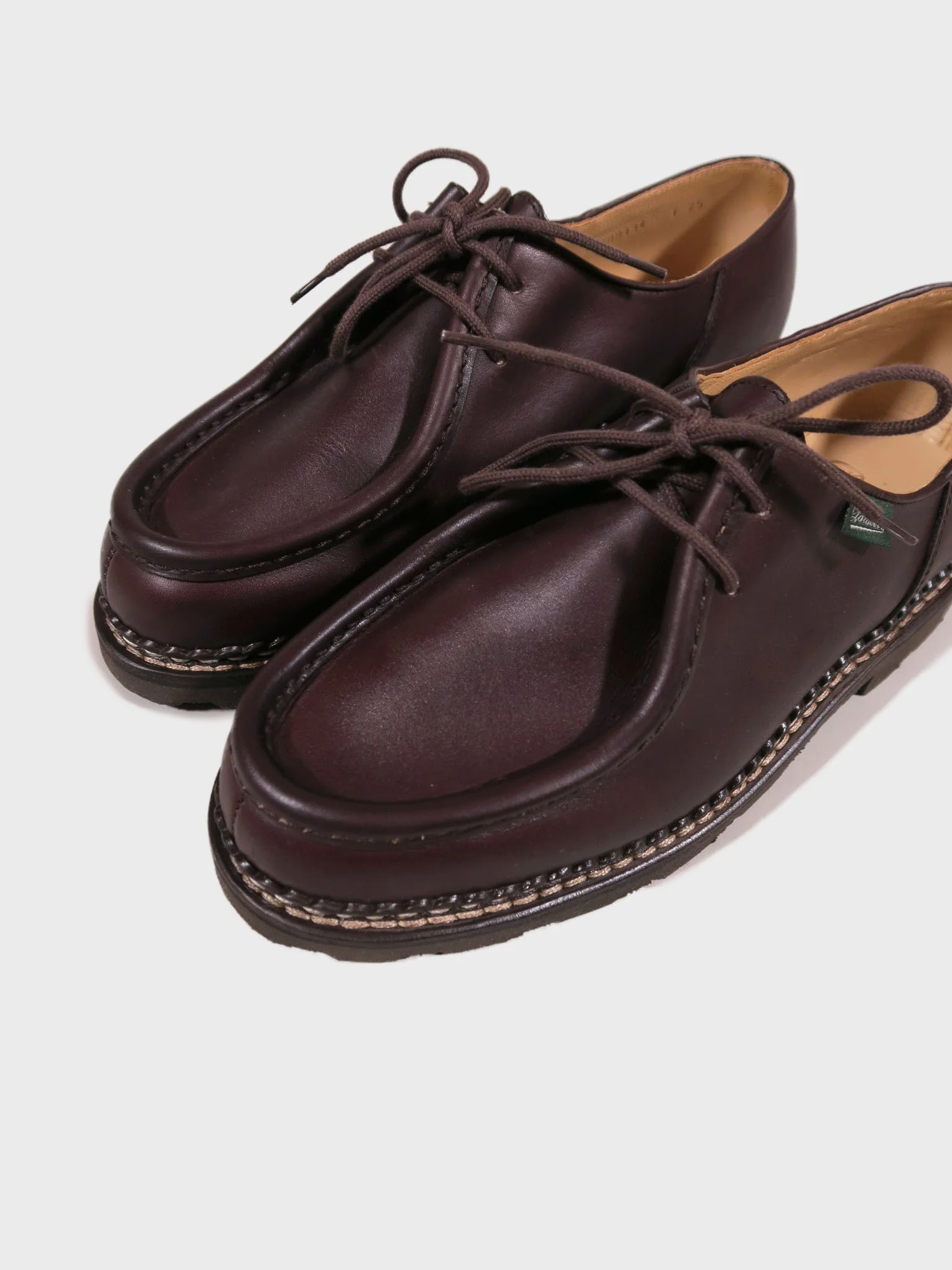 Paraboot Michael Marche II Shoe in Lisse Cafe - Image 3