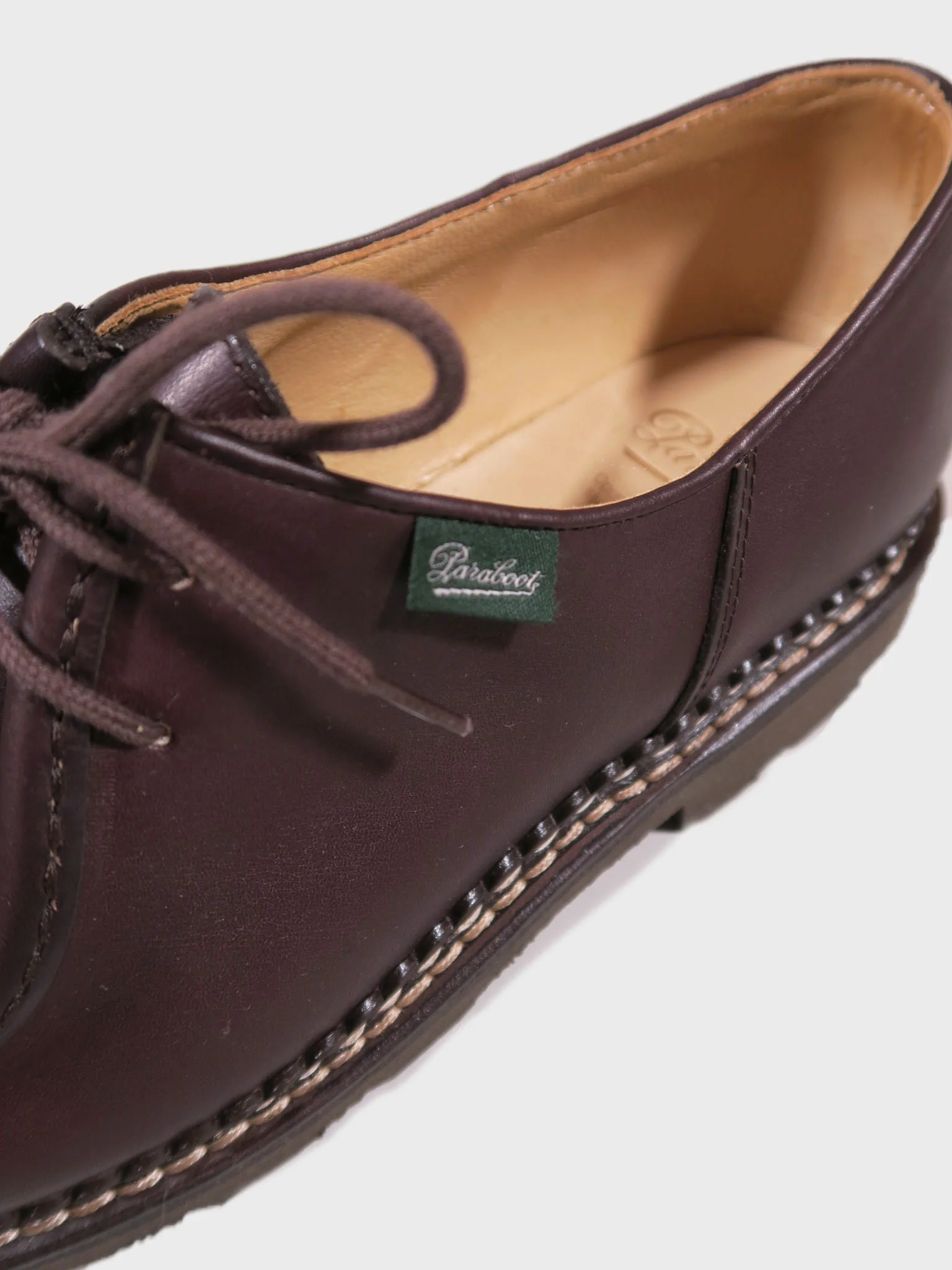 Paraboot Michael Marche II Shoe in Lisse Cafe - Image 6