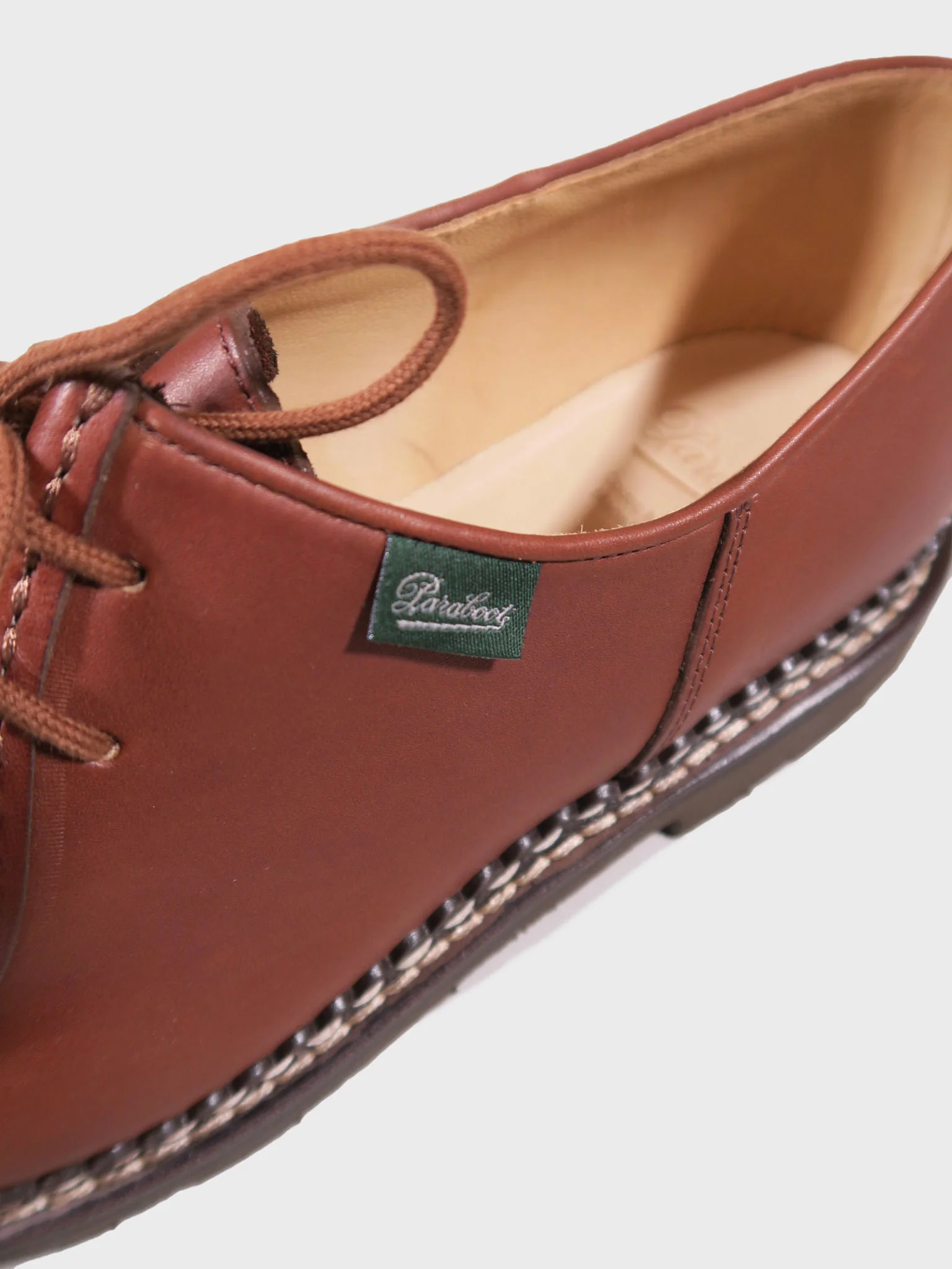 Paraboot Michael Marche II Shoe in Lisse Marron - Image 4