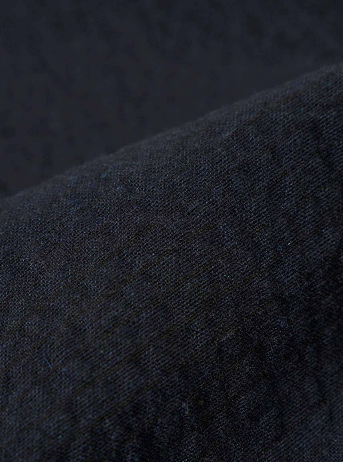 Universal Works Labour Jacket in Dark Navy Opsina Cotton - Image 4