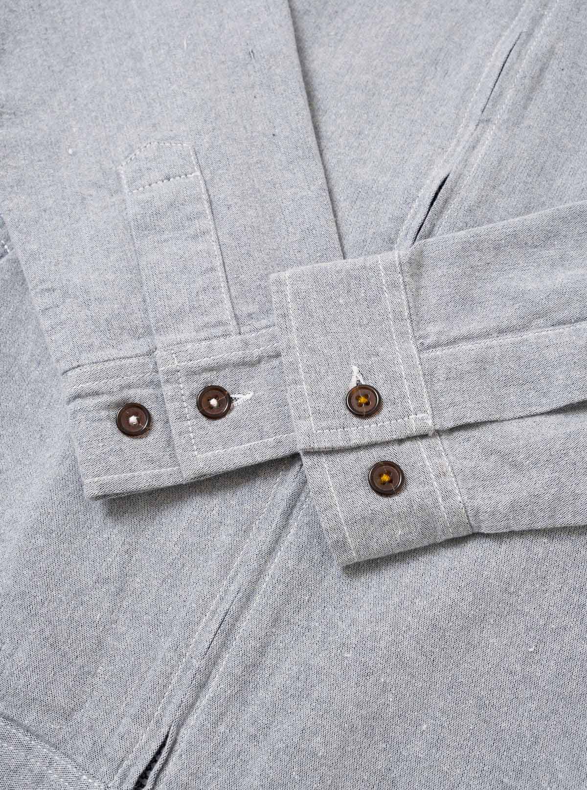 Universal Works Rose Bowl Jacket in Light indigo Jean Cloth Reworked - Image 4