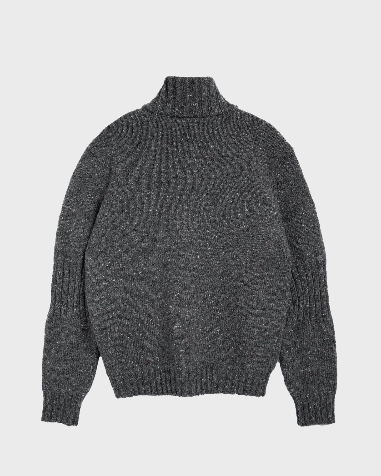 You Must Create Nova Zip Cardigan in Charcoal - Image 3